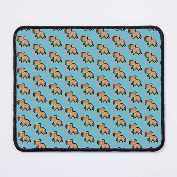 Item preview, Capybara Walk pixel art Sticker designed and sold by PAVA PHU .
