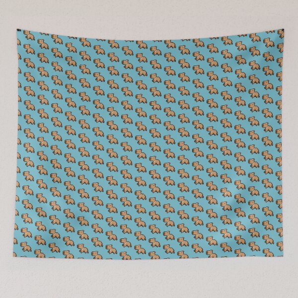 Item preview, Capybara Walk pixel art Sticker  designed and sold by PAVA PHU .
