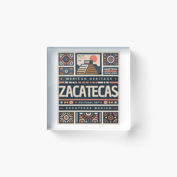 Item preview, Zacatecas Mexico – Mexican Heritage Geometric Art designed and sold by KivaroArt.