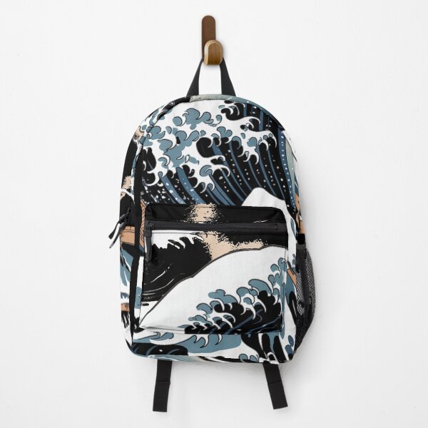 Item preview, Dramatic Japanese Ocean Wave Inspired by Ukiyo-e Art designed and sold by flagylART.