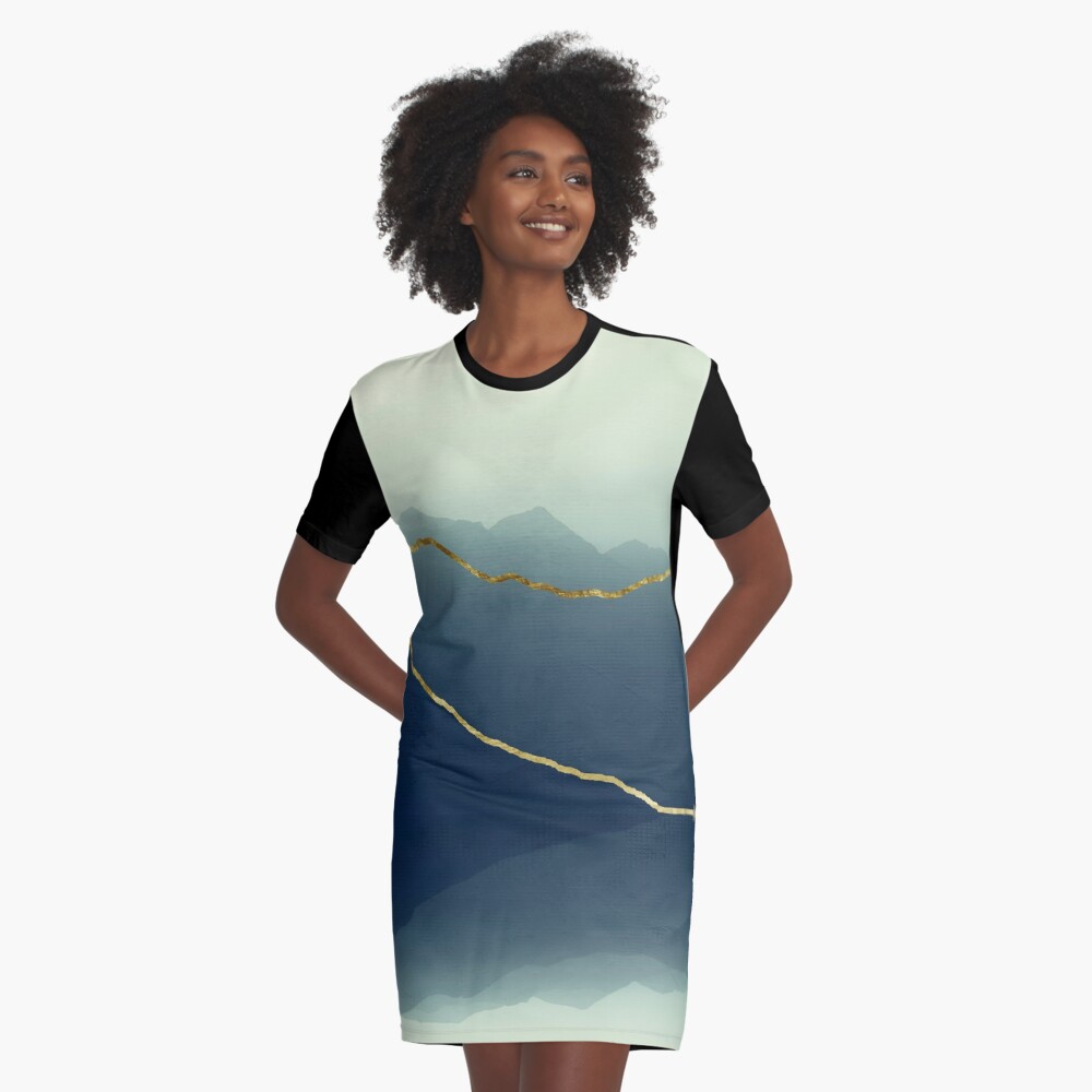Item preview, Graphic T-Shirt Dress designed and sold by DyrkWyst.