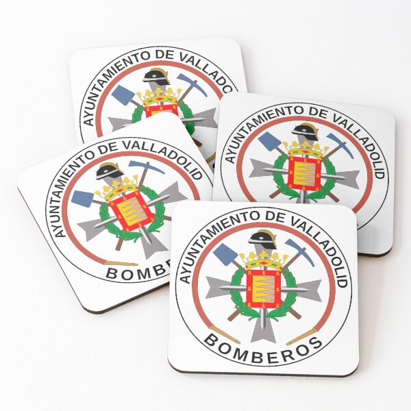 Item preview, Valladolid Fire Department Badge Graphic designed and sold by Chroma Artis.