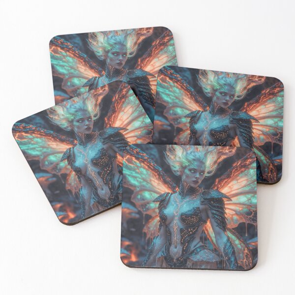 Item preview, Bioluminescent Fae Queen – Elemental Queens of 2026 designed and sold by SunsetAngelsAI.