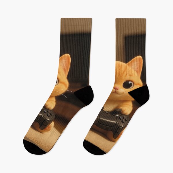 Item preview, Gamer Cat – Cute kitten with controller designed and sold by Mauswohn.