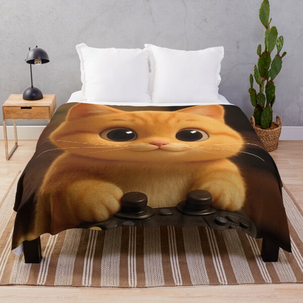 Item preview, Gamer Cat – Cute kitten with controller designed and sold by Mauswohn.