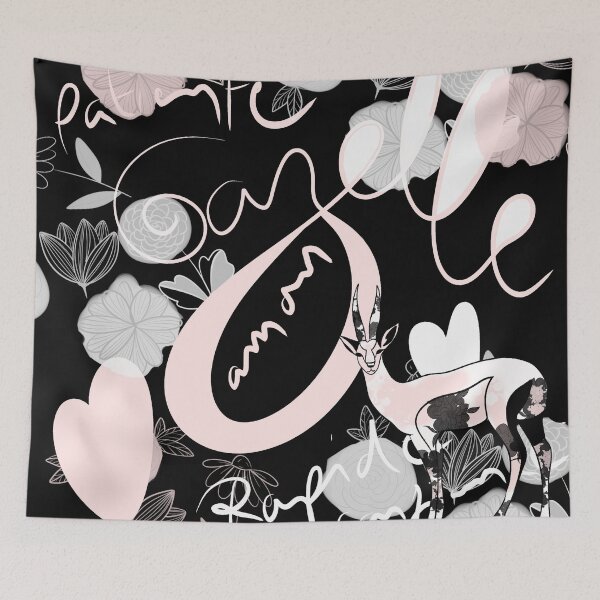 Item preview, Gazelle street art designed and sold by Herami.