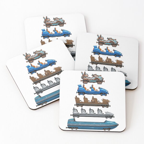 Item preview, Europa Park Ultimate Coaster Trains Collection Art  designed and sold by AURA Vibes.