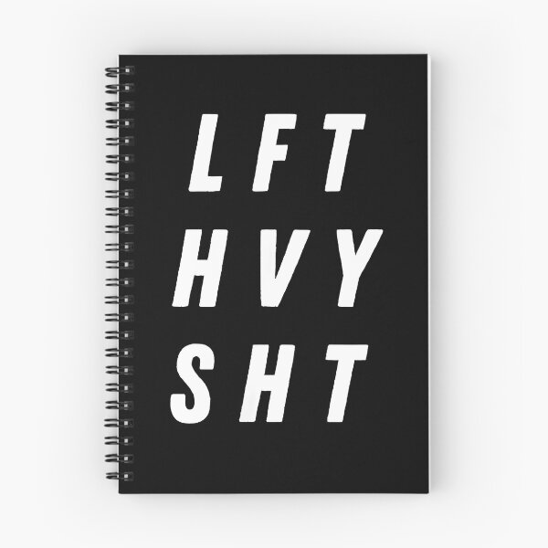 Item preview, Lift Heavy Gym LFT HVY SHT designed and sold by JohnBrightIdeas.