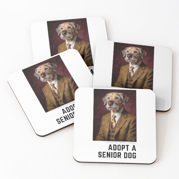 Item preview, Old Souls Make the Finest Companions - Adopt a Senior Dog designed and sold by MirAgi.