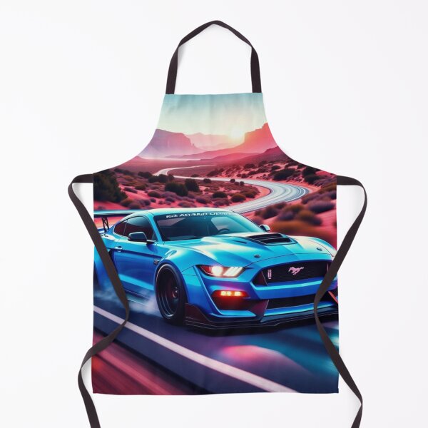 Item preview, blue mustang on canyon roads designed and sold by Todd1983.