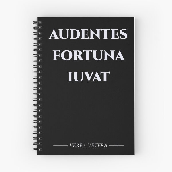 Item preview, Audentes Fortuna Iuvat - Cita clásica de la audacia romana designed and sold by BrushRushX.