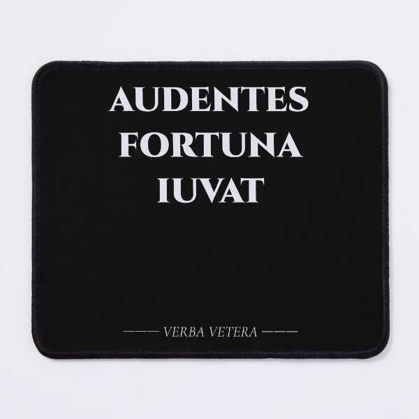 Item preview, Audentes Fortuna Iuvat – Classic Roman Boldness Quote designed and sold by BrushRushX.