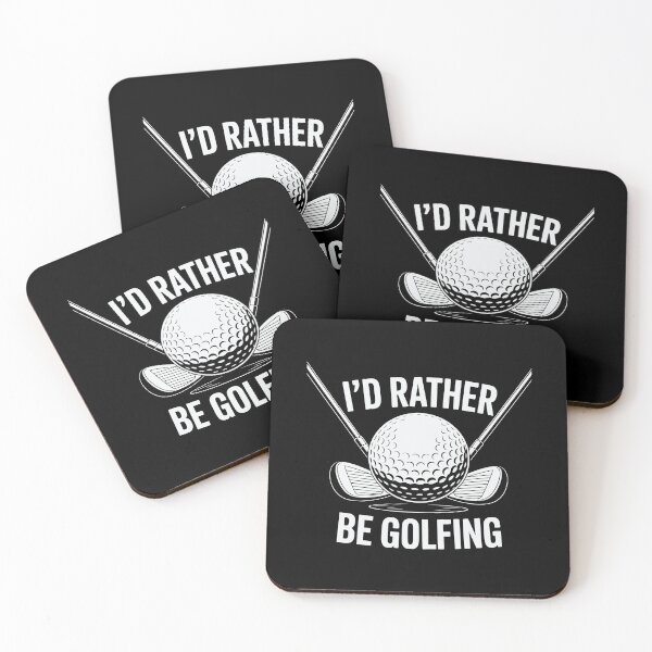 Item preview, I'd Rather Be Playing Golfing Golfer Funny Golf Lover designed and sold by tmerchtrends.