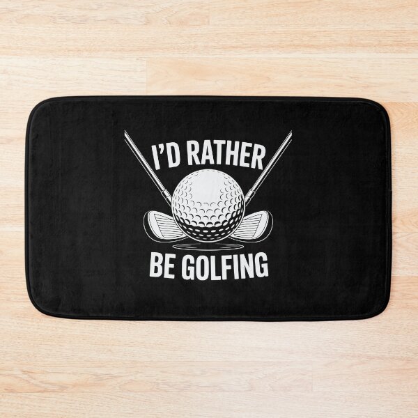 Item preview, I'd Rather Be Playing Golfing Golfer Funny Golf Lover designed and sold by tmerchtrends.