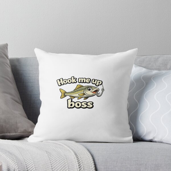 Item preview, Hook Me Up Boss Funny Minnow designed and sold by GoldZ-Fishin.