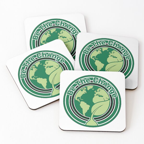 Item preview, Be the Change — Eco Edition designed and sold by Mora Atelier Designs.