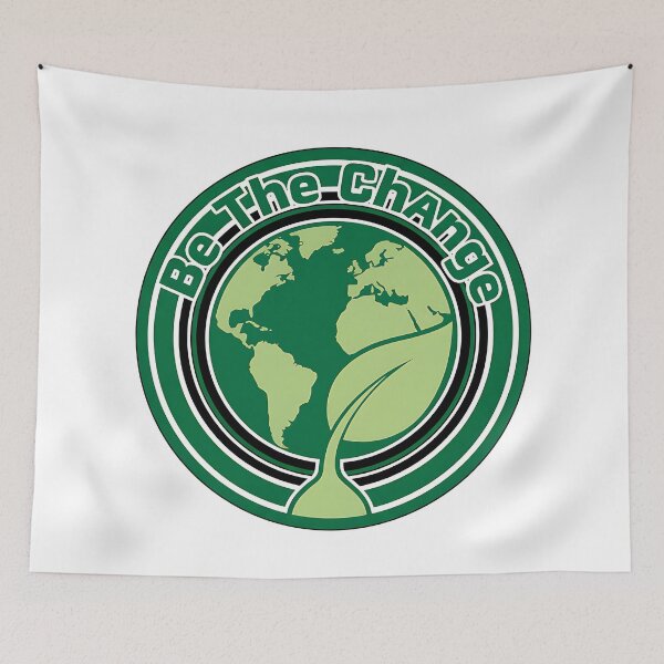 Item preview, Be the Change — Eco Edition designed and sold by Mora Atelier Designs.