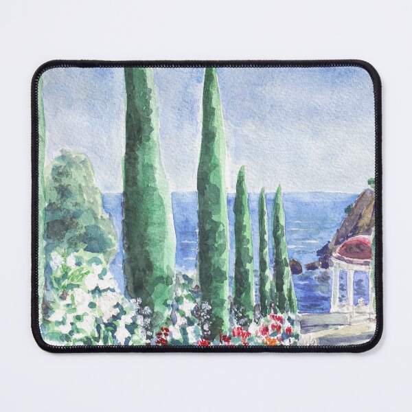 Item preview, watercolour painting of Blanes, Costa Brava in summer designed and sold by ColorandColor.