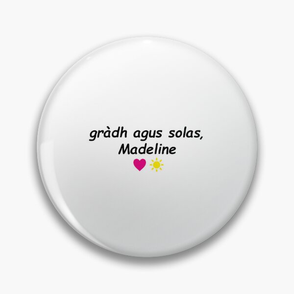 Item preview, gràdh agus solas, Madeline (gràdh agus solas is love and light in Scottish Gaelic - Gàidhlig)  designed and sold by Mamaidh Made.
