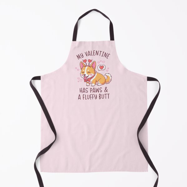 Item preview, My Valentine Has Paws and a Fluffy Butt - Cute Corgi Design designed and sold by Brogress Project.