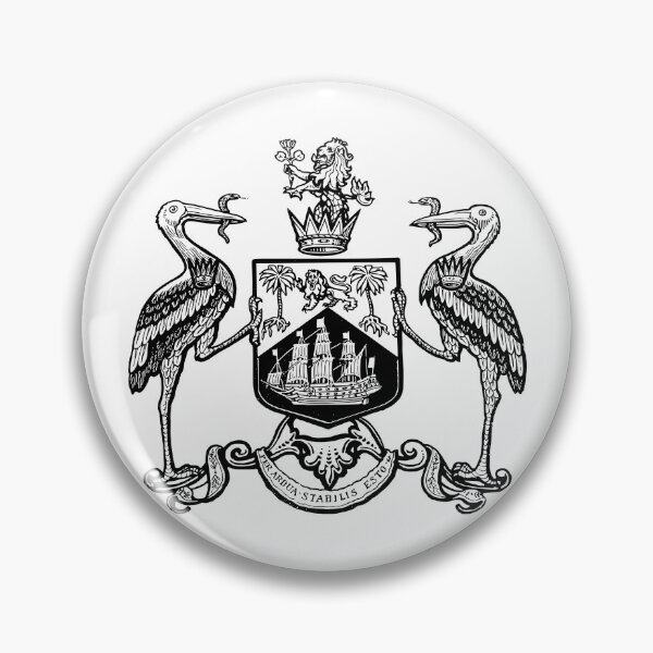 Item preview, Heraldic Emblem of Calcutta – Vintage Crest Design designed and sold by Chroma Artis.