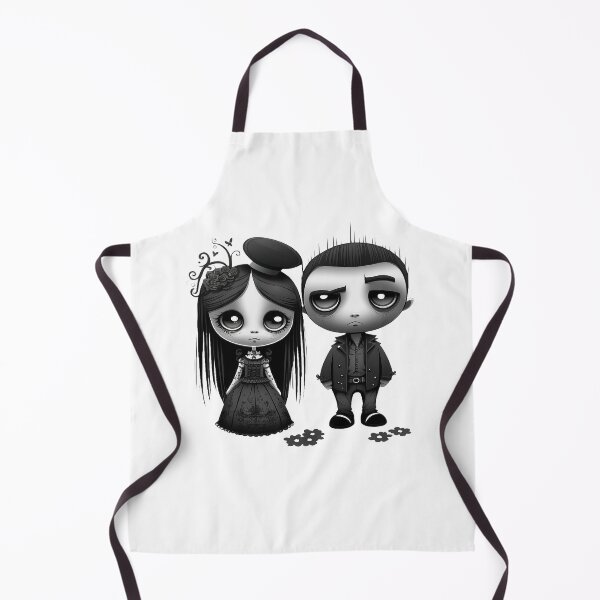 Item preview, Eternal Gloom – Emo Valentine Gothic Couple designed and sold by TheInkRaven.