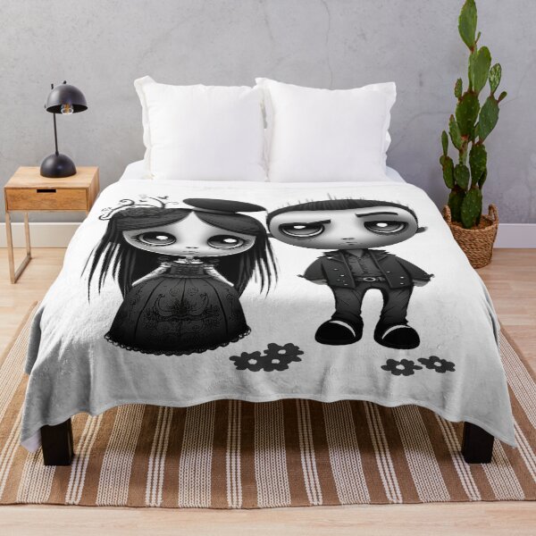Item preview, Eternal Gloom – Emo Valentine Gothic Couple designed and sold by TheInkRaven.
