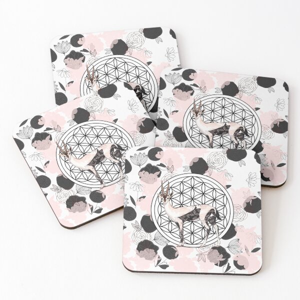 Item preview, Totem gazelle – Flower of life designed and sold by Herami.