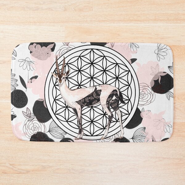 Item preview, Totem gazelle – Flower of life designed and sold by Herami.