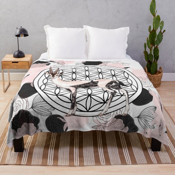 Item preview, Totem gazelle – Flower of life designed and sold by Herami.