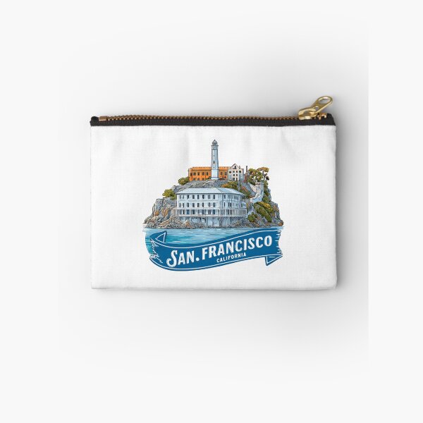 Item preview, San Francisco Alcatraz Island Historic Federal Prison California Sticker designed and sold by Blurbean.