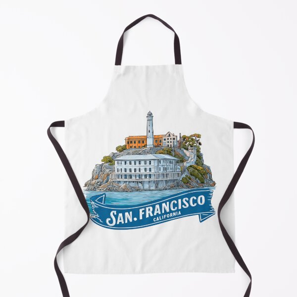 Item preview, San Francisco Alcatraz Island Historic Federal Prison California Sticker designed and sold by Blurbean.