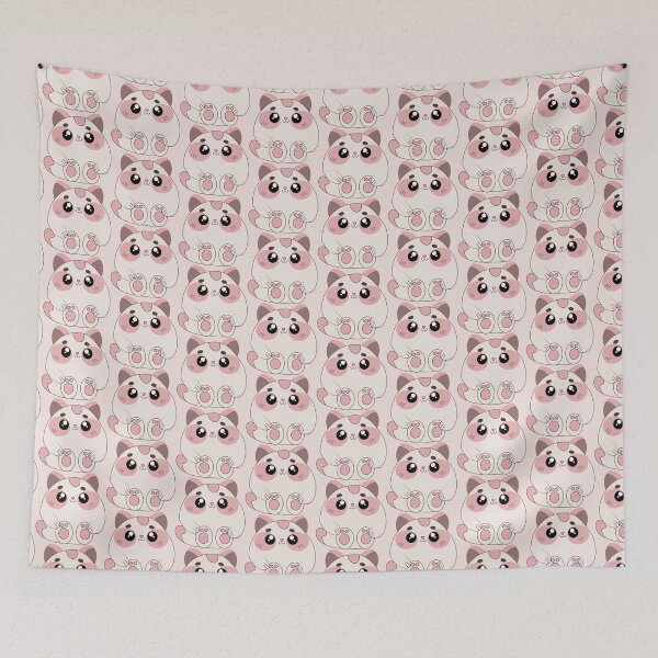 Item preview, Mallow Cute cat  designed and sold by Sonia Jones Art.