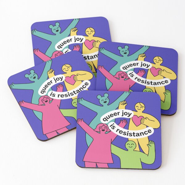 Item preview, Queer Joy Is Resistance Pride Empowerment designed and sold by lowbatterydept.
