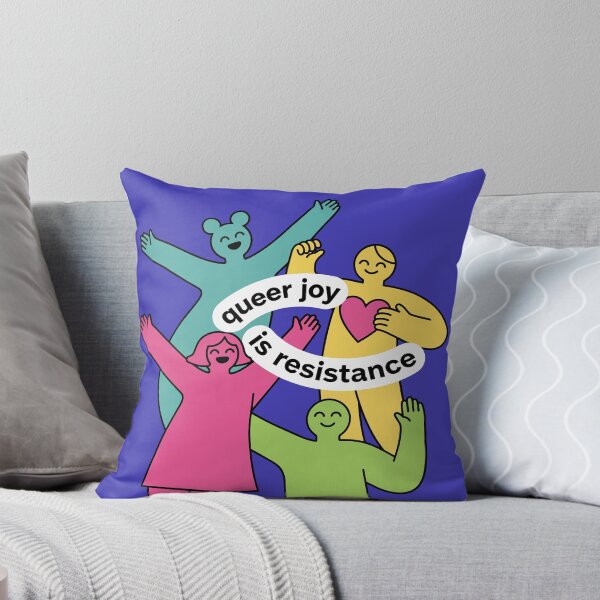 Item preview, Queer Joy Is Resistance Pride Empowerment designed and sold by lowbatterydept.