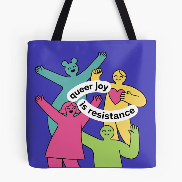 Item preview, Queer Joy Is Resistance Pride Empowerment designed and sold by lowbatterydept.