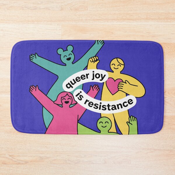 Item preview, Queer Joy Is Resistance Pride Empowerment designed and sold by lowbatterydept.