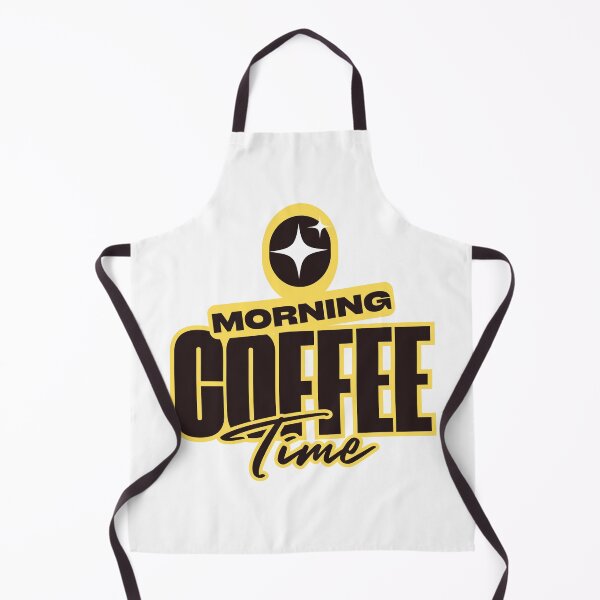 Item preview, Morning Coffee Time Bold Graphic T-Shirt | Energetic Yellow Coffee Lover Gift designed and sold by BeanNTee.