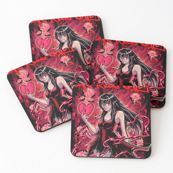 Item preview, Love Kills Softly - Dark Gothic Anime Graphic designed and sold by Ranpict.