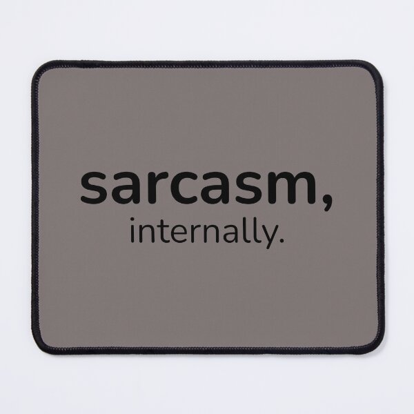 Item preview, Sarcasm, internally. - Introvert Quiet Humor Minimal Quote designed and sold by ISG Designs.
