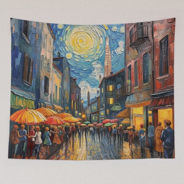 Item preview, A rainy day in the city designed and sold by sid1802.