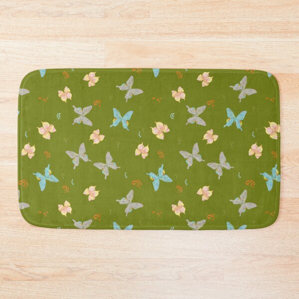 Item preview, Fluttering butterflies medley - Rama Ria RR30 Green designed and sold by HueyDesign.