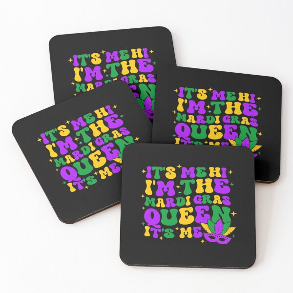 Item preview, It's Me Hi I'm The Mardi Gras Queen  designed and sold by artcultreone.