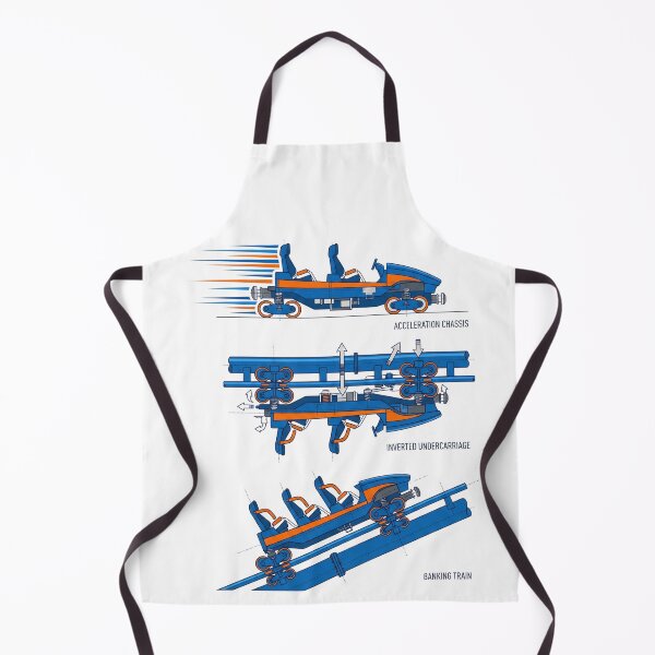 Item preview, Blue Fire Coaster Launch Loop Technical Art designed and sold by AURA Vibes.