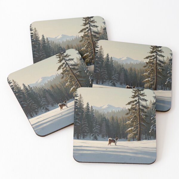 Item preview, Snow Mountain St Bernard Minimalism designed and sold by NeatThingLover.