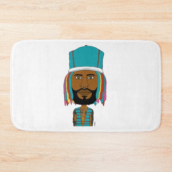 Item preview,  Colorful Dreadlocks Altboy with Ankh, Nose Ring & Tattoos - Illustration designed and sold by Eric Sintès.