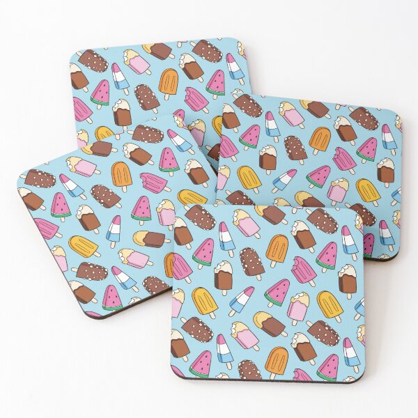 Item preview, Colorful patterned popsicles – Summer refreshment on a stick designed and sold by Mauswohn.