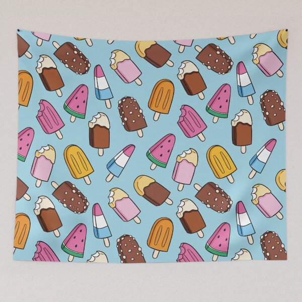 Item preview, Colorful patterned popsicles – Summer refreshment on a stick designed and sold by Mauswohn.