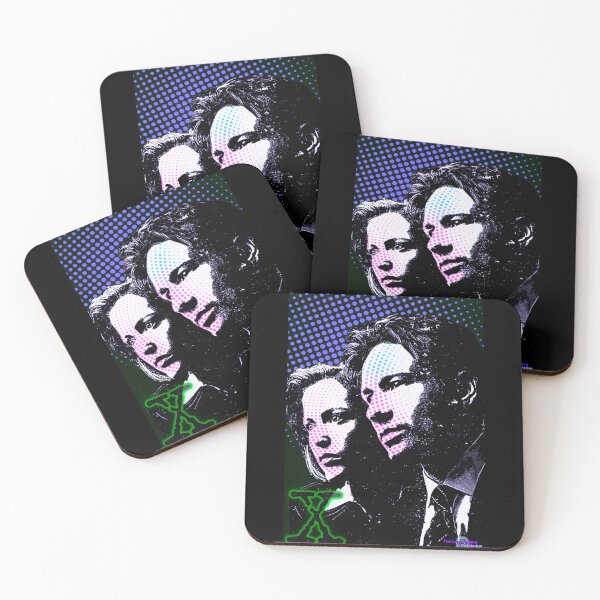 Item preview, Mulder & scully benday dot  designed and sold by Lost Waters of Enceladus.