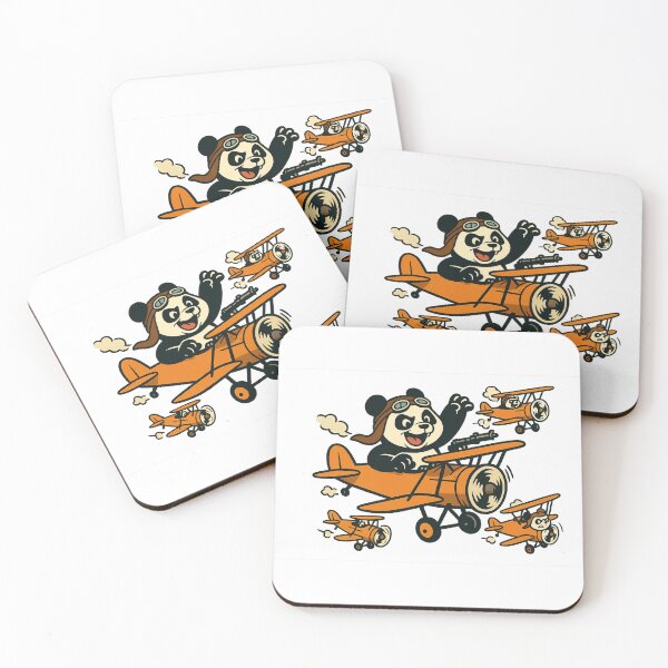 Item preview, Panda Pilot Squadron – Funny Aerial Combat designed and sold by mbmstores.